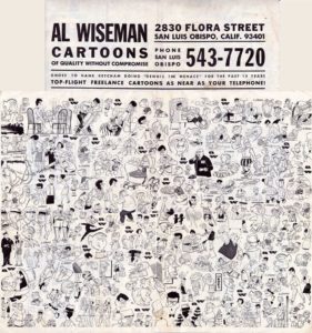 Al Wiseman Ad Page Dennis The Menace